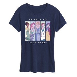 Women's - Disney - Be True To Your Heart Short Sleeve Graphic T-Shirt - 1 of 4