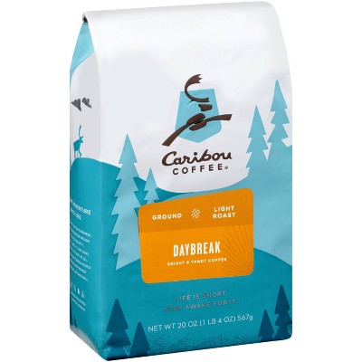 Caribou Coffee Daybreak Light Roast Ground Coffee - 20oz