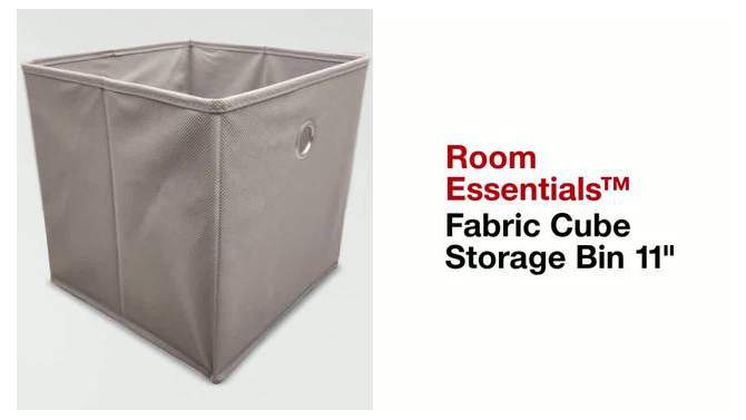 11" Fabric Cube Storage Bin - Room Essentials&#153;, 2 of 25, play video