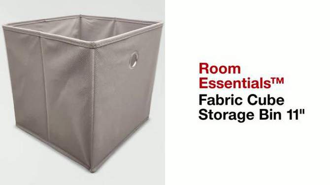 11" Fabric Cube Storage Bin - Room Essentials&#153;, 2 of 26, play video