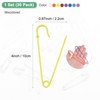 Unique Bargains Sewing Upholstery Spring Lock Blanket Bulk Large Safety Pins 30 Pcs - 3 of 4