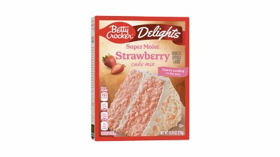 Betty Crocker Delights Strawberry Super Moist Cake Mix