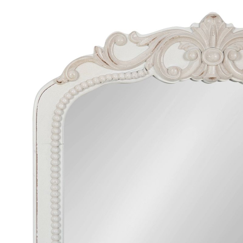 Kate & Laurel All Things Decor Jenelle Framed Wall Mirror White, 3 of 10