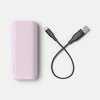 4000mAh Power Bank - heyday™ Light Pink - 3 of 4