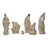 Transpac Resin 14 in. Brown Christmas Accented Nativity Set of 6 - 2 of 3