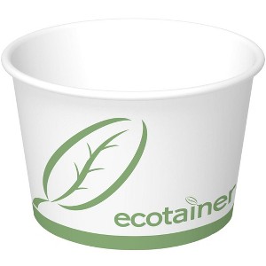 Ecotainer 12 oz Ecotainer Food Container Made in USA - Case of 1000 - 1 of 1