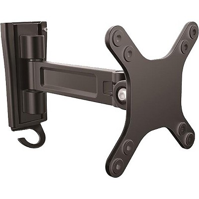 StarTech Wall Mount Monitor Arm Single Swivel Adjustable Arm Up 27" Black ARMWALLS