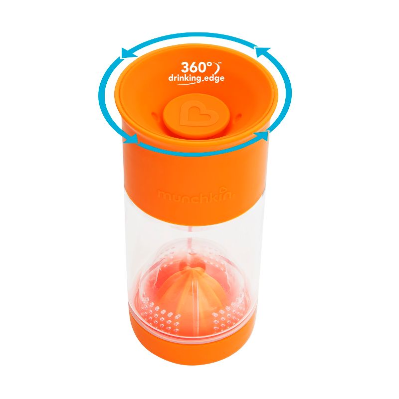 Munchkin Miracle 360 Fruit Infuser Sippy Cup 14oz, 3 of 7