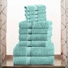Luxury Cotton Heavyweight Ultra-Plush 10 Piece Towel Set by Blue Nile Mills - 2 of 4