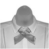 Women's Solid Color 1.75" W x Up to 19" L Crossover Tie Uniform Adjustable Neck tie - 2 of 3