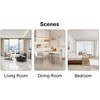 NicBex Modern Transparent Dining Chair Set 6-Piece with Metal Legs,Plastic Crystal Chair Makeup Stool Minimalist Nordic Style for Kitchen Office - 4 of 4