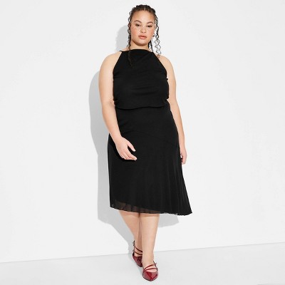 Women's Asymmetrical Maxi A-Line Skirt - Wild Fable™