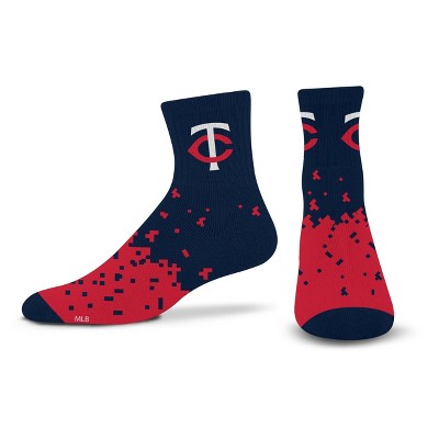 MLB Minnesota Twins Adult Quarter Socks