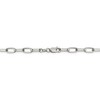 Black Bow Jewelry 4.5mm, Sterling Silver Half Round, Solid Curb Chain Bracelet - image 3 of 4