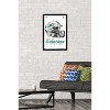 Trends International NFL Miami Dolphins - Drip Helmet 20 Framed Wall Poster Prints - 2 of 4