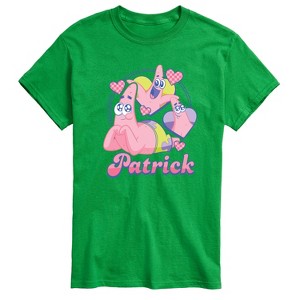 Men's - Spongebob Squarepants - Cute Patrick Short Sleeve Graphic T-Shirt - 1 of 4