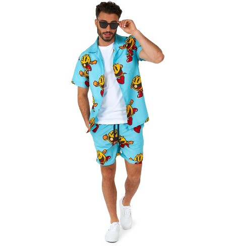  MACTHPK Men's Two Piece Summer Set Shorts Sets Men's