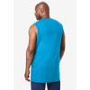 KingSize Men's Big & Tall Shrink-Less Longer-Length Lightweight Muscle Pocket Tee - 3 of 4