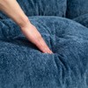 SKRAN Two-seat Sectional Sofa Modular Deep Seat Sofa Couch Chenille Sofa Sleeper Comfy Upholstered Furniture for Living Room Apartment Studio - 4 of 4