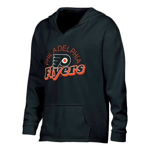Nhl Philadelphia Flyers Women s Dark Fleece Hooded Sweatshirt Target