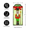 Evergreen Deck the Halls Nutcracker Everlasting Impression  Garden Flag 12 x 18 Inches Indoor Outdoor Decor - 4 of 4
