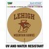 Lehigh University Mountain Hawks Logo Automotive Car Window Locker Circle Bumper Sticker - 2 of 4