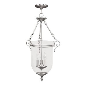Livex Lighting Legacy 3 - Light Chandelier in  Brushed Nickel - 1 of 1