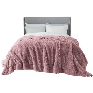 Bedsure | PV Fleece Blanket  a Chic Addition with Brushed Longfur - 1 of 4