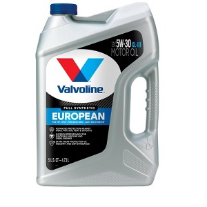 Valvoline European Vehicle Full Synthetic 5W-30 XL-III Motor Oil - 1 of 4