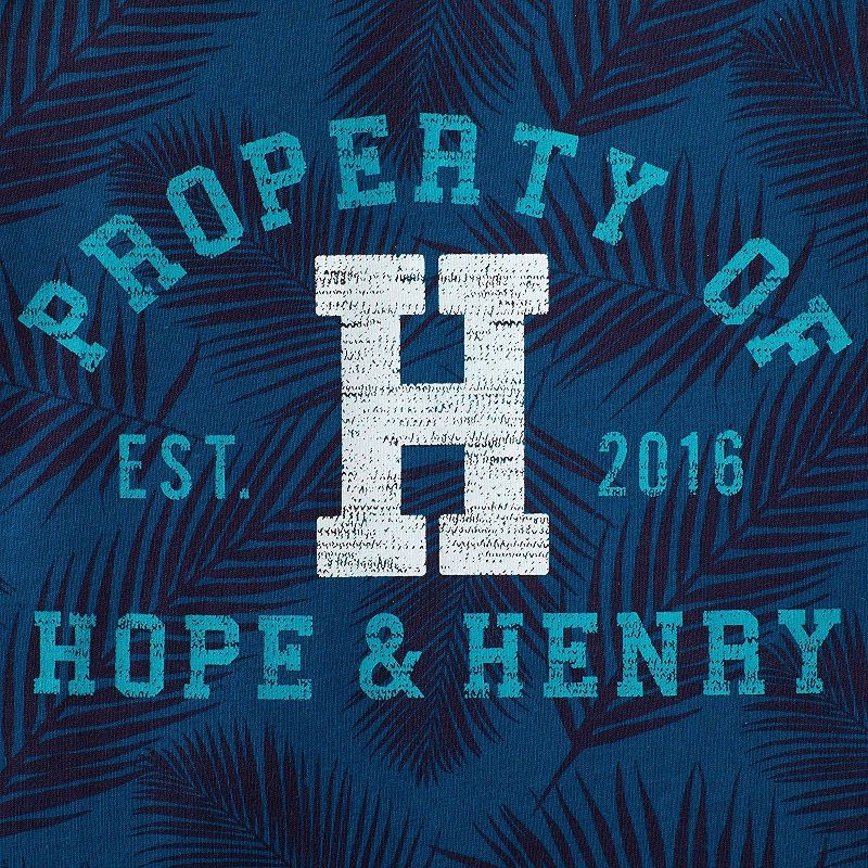 Hope & Henry Boys' Printed Short Sleeve Graphic Tee, Kids, 2 of 5