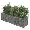 vidaXL Gabion Raised Bed Silver Galvanized Steel - 70.9" x 19.7" x 19.7" - 4 of 4