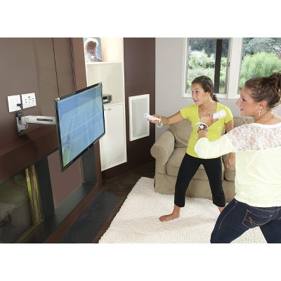 Polished Aluminum Full-Motion Wall Mount for 42" LCD Displays