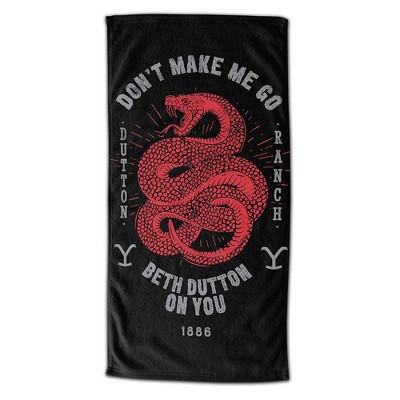 Paramount Yellowstone Rip Can Be My Ranchhand Beach Towel 30x60 Inches