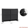Shoe Cabinet with 2/3/4/6 Flip Drawers/ with 3 Flip Drawers & Side Door, Wooden Shoe Organizer w/Adjustable Shelf, Shoe Storage for Entryway - 2 of 4