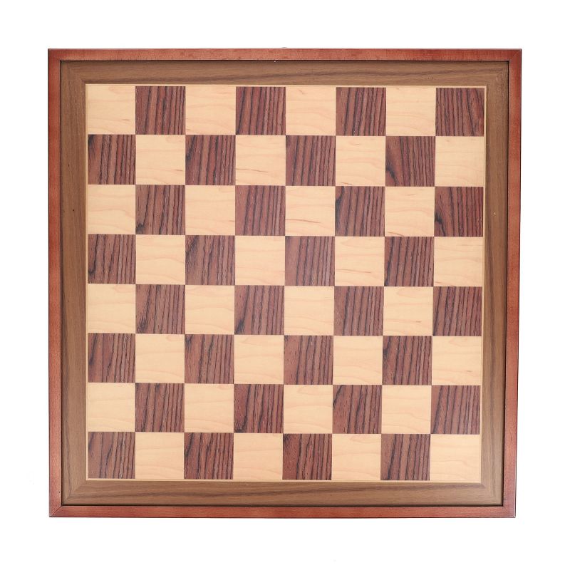 WE Games Wood Laminate Chess Board with Storage Drawers, 5 of 7