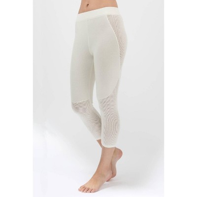 Women's Wo's Legging W/ Mesh - LEIMERE