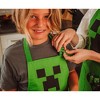 Ukonic Minecraft Green Creeper Youth Kitchen Cooking Apron - 4 of 4