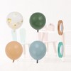 Unique Bargains Latex Party Balloons with Ribbon 10 inch 20 Pcs - 2 of 4