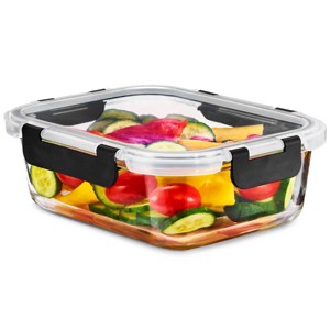 Sorbus Food Prep and Storage Container – Single Glass Meal Prep Container with Lid - 1 of 4