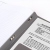 Five Star 2 Pocket Plastic Folder with Prongs - 3 of 4