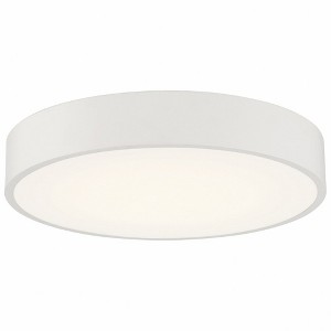 Access Lighting Como 1 - Light Flush Mount in  White - 1 of 4