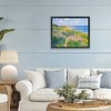 Stupell Industries Impressionist Smudged Coast Floating Frame Canvas Art - 3 of 4