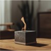 FLIKR Fire Square Personal Outdoor Tabletop Fireplace Silver - 3 of 4
