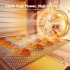 Teendow 12-Trays Food Dehydrator, Stainless Steel Food Dryer for Kitchen, 850W Dehydrators for Fruit, Meats and Vegetable, 10 Presets, Timer, Black - 4 of 4