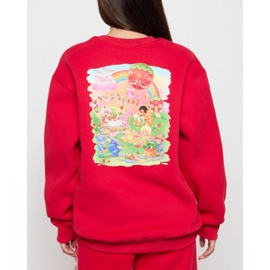 Samii Ryan | Life Is Sweet Crewneck , Red , Large , 4 - 1 of 1