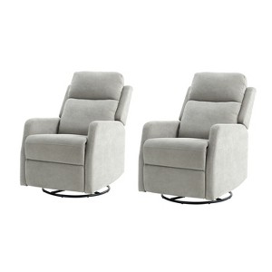 Nestor Swivel rocker Recliner Set of 2 With Swivel Function| ARTFUL LIVING DESIGN - 1 of 4