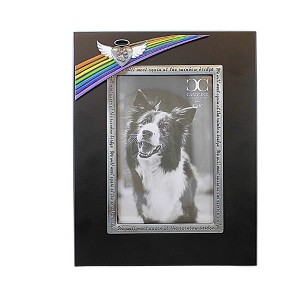 Roman 9.0 Inch Rainbow Bridge Frame We Will Meet Again Single Image Frames - 1 of 3