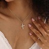 Boersma Classic Crown & Cross Pendant Choker Necklace – Unisex Trendy Jewelry for Women, Men & Girls, Daily Wear & Party Outfit Accessory - 4 of 4