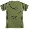 Fraggle Rock Mokey Uniform Front-Back Print Adult Sublimated Costume T-Shirt, Small - 2 of 4