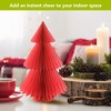 Briarwood Lane Red Tree Honeycomb - Extra Large Magnetic Paper Decor - 11.8 x 8 - 4 of 4